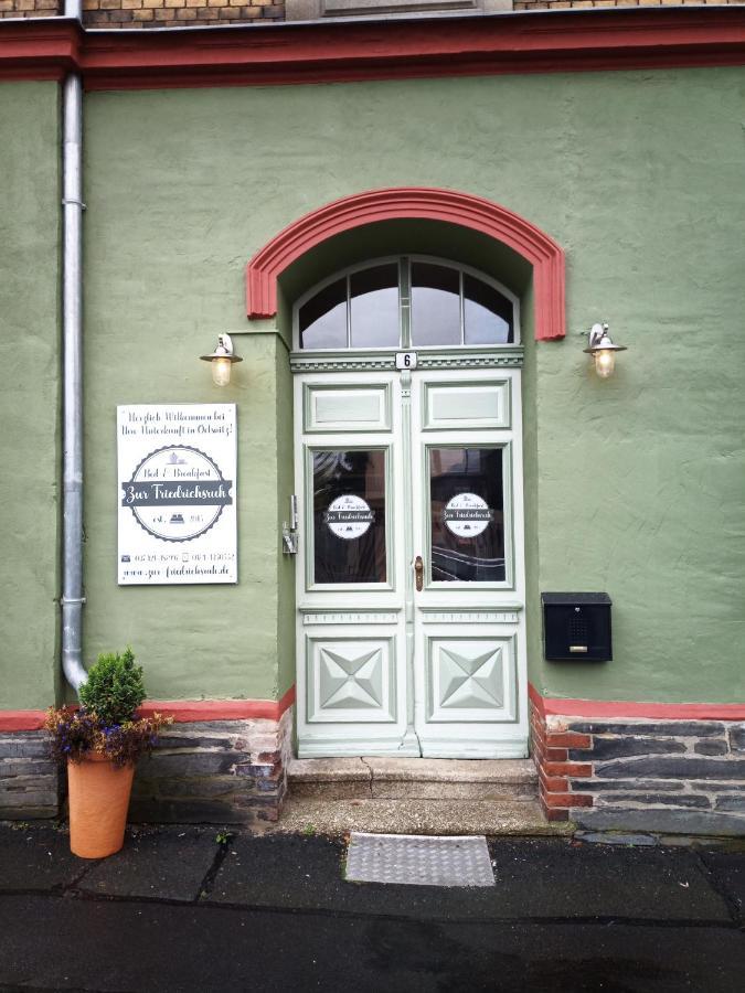 Bed and Breakfast Zur Friedrichsruh Oelsnitz  Exteriér fotografie